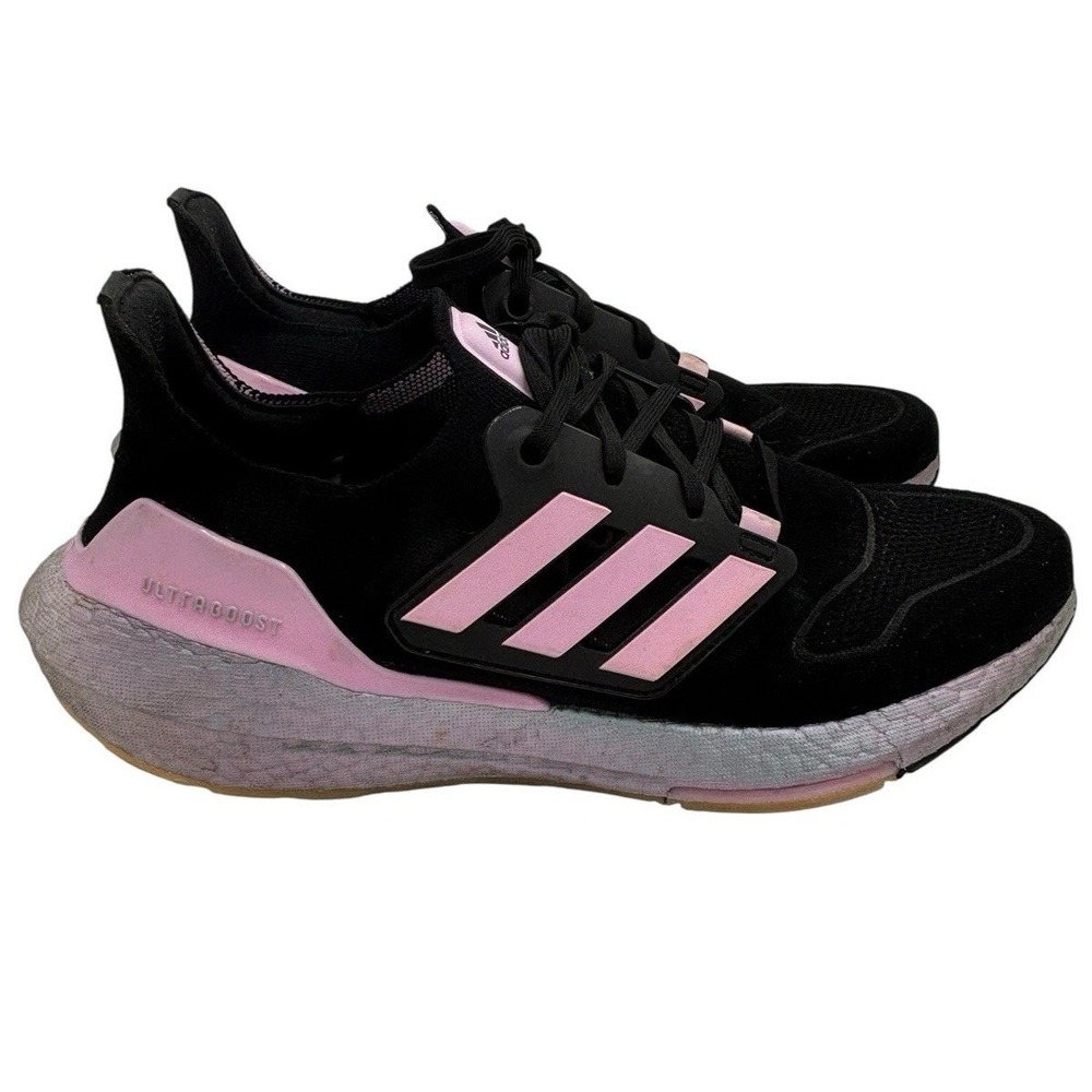 Adidas UltraBoost 22 Running Shoes ‎ Black Bliss & Lilac size 11 Women's